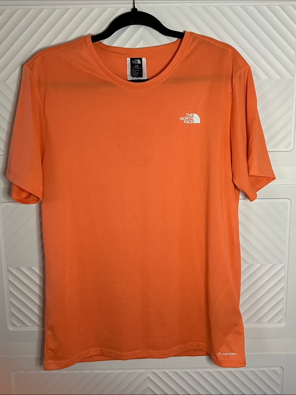 The North Face Orange Short-Sleeve FlashDry Tee